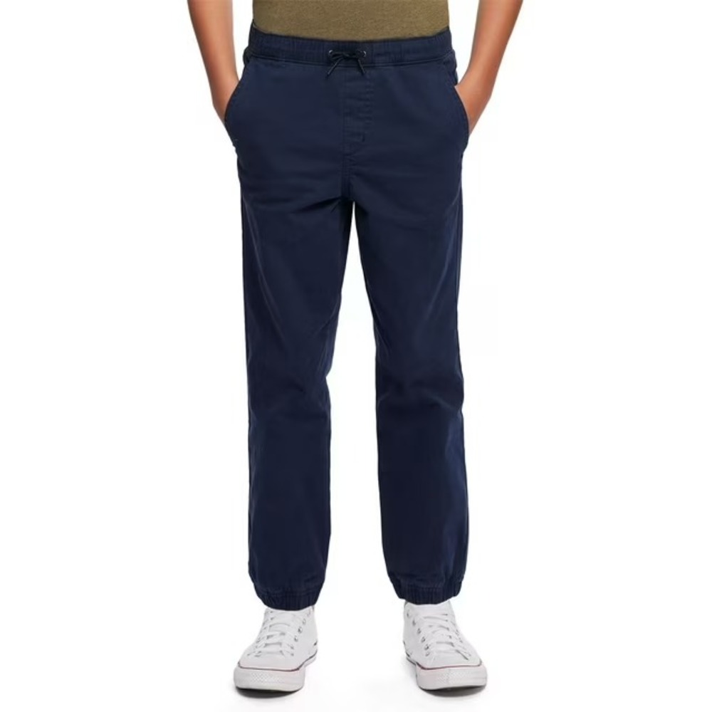 NWT Gap Kids Boys Stretch Twill Jogger Size XL 14/16 Navy
